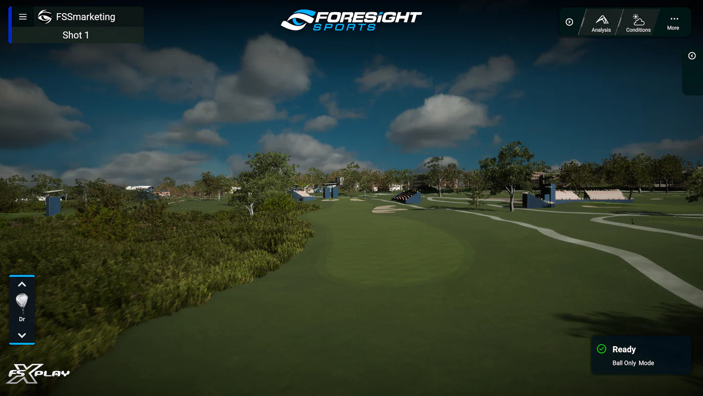 Foresight SIM IN A BOX® Play 10' - GC3 Ball Enabled