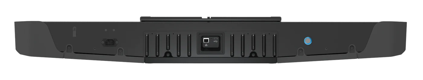 Foresight Falcon Launch Monitor rear view showcasing advanced technology for professional golf simulations.