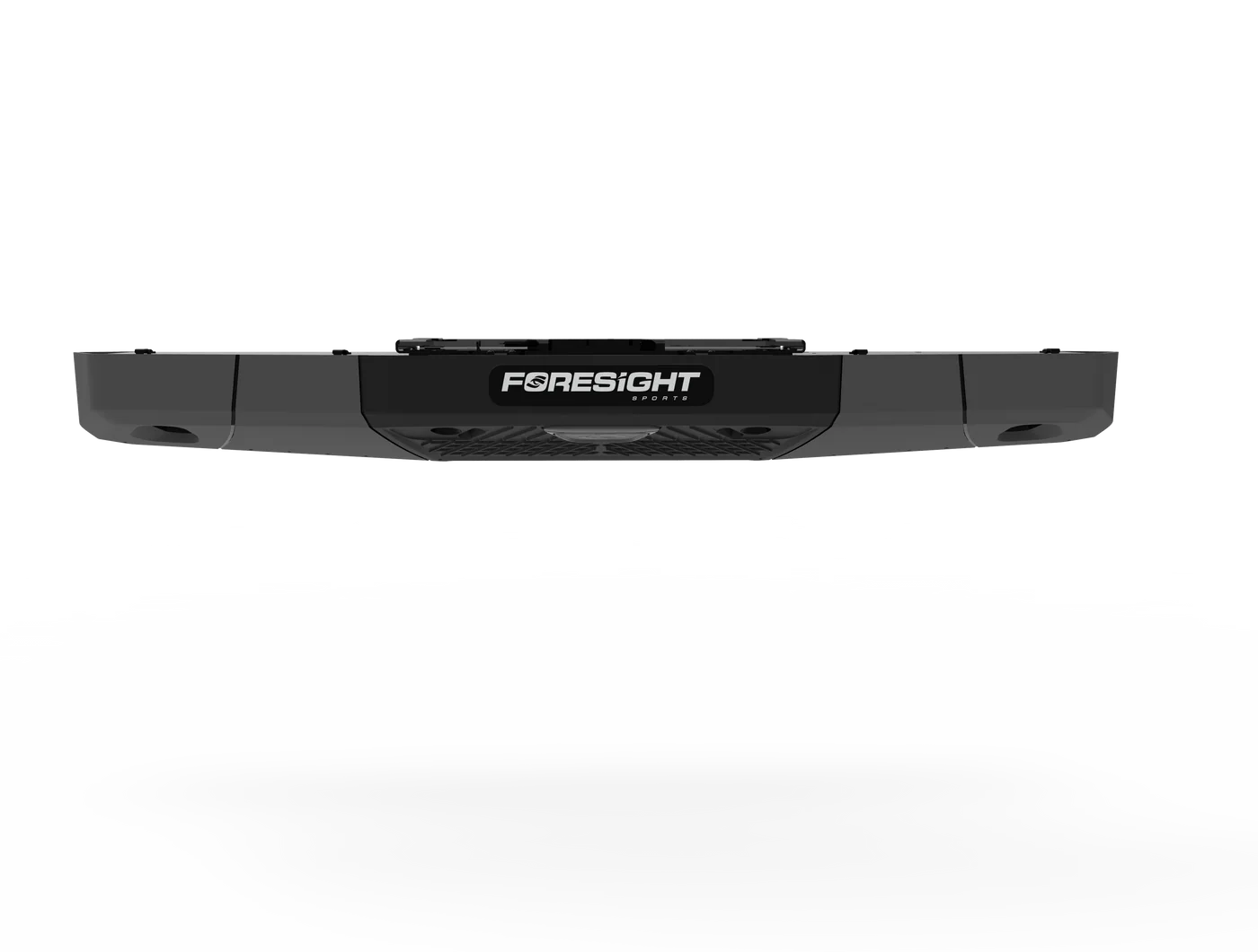 Foresight Falcon Launch Monitor front view displaying advanced golf tracking technology.